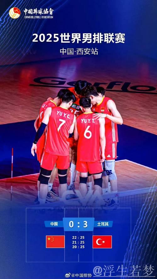 中国男排西安站0-3负于土耳其队 中国男排西安站0-3负于土耳其队